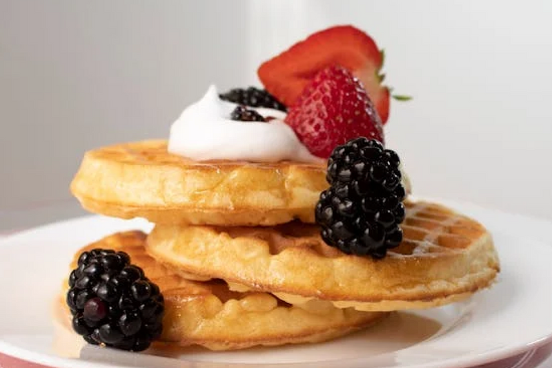 Proteinwaffeln. 