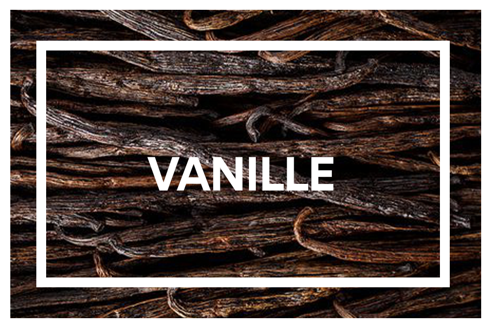 Vanille. Pécan. Chocolat. 