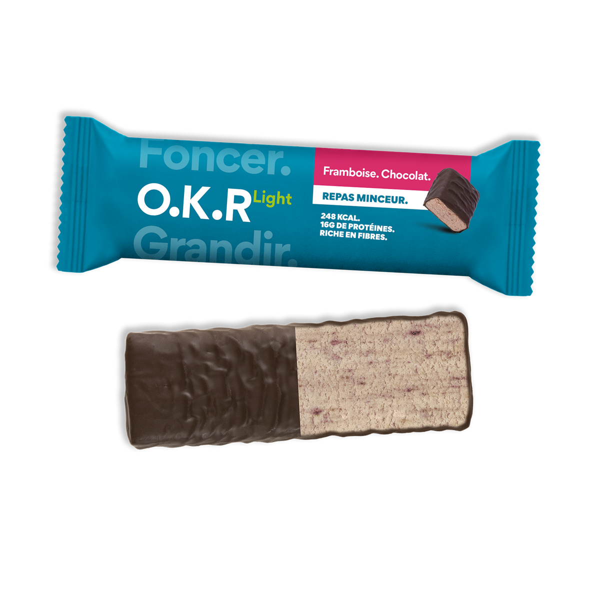 Framboise. Chocolat. 