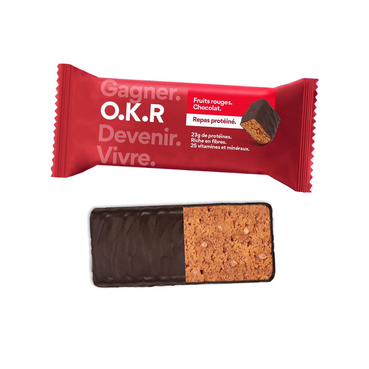 Fruits rouges. Chocolat. 