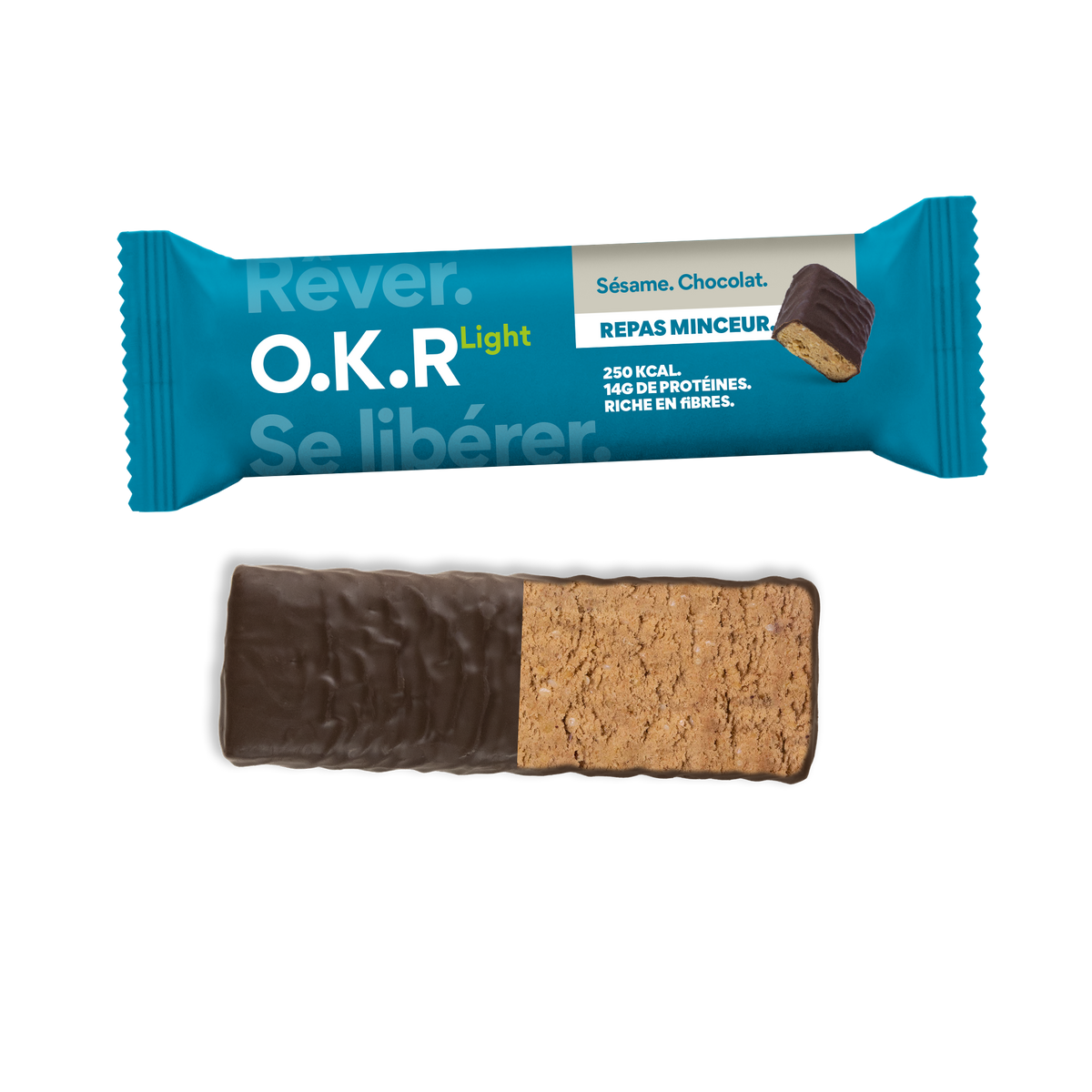 Sésame. Chocolat. 