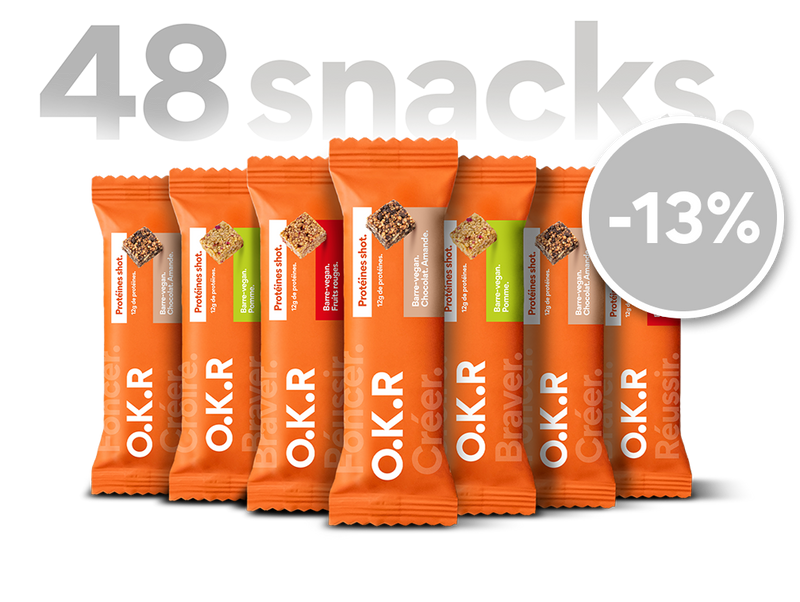 Large format 48 protein snacks. Cereals.