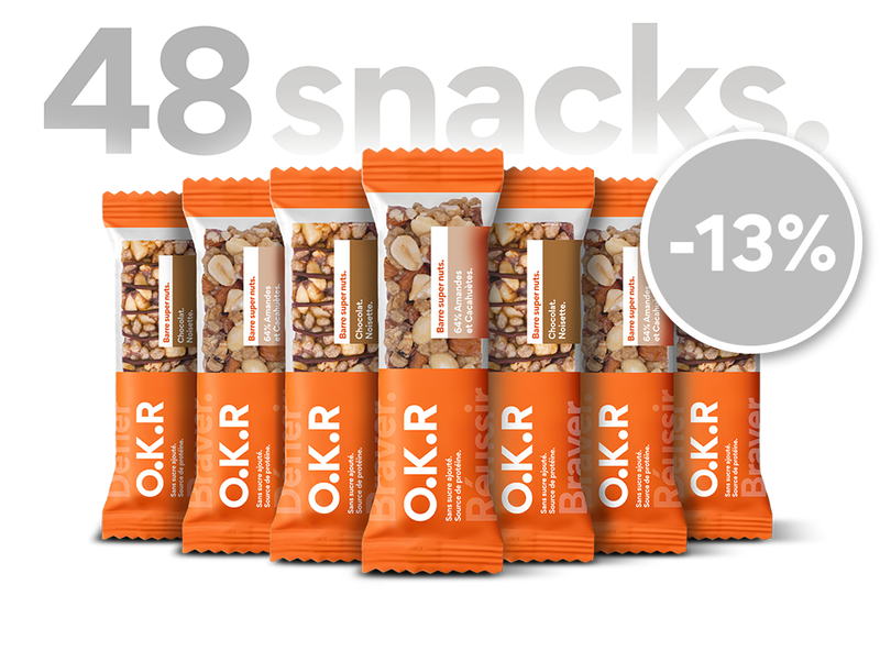 Large format 48 snacks. Ketogenic.