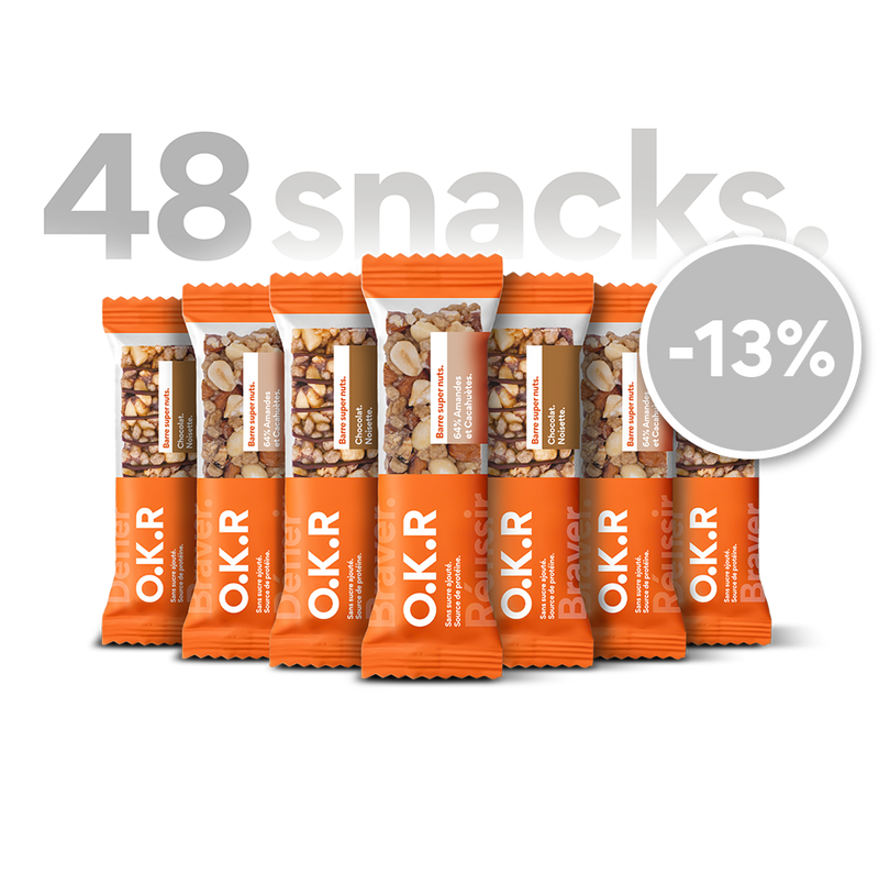 Large format 48 snacks. Ketogenic.
