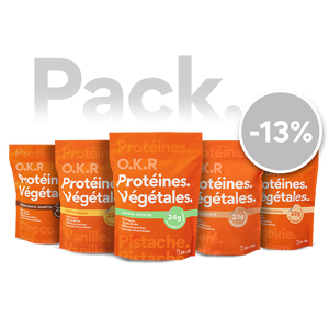 Pack 5 sachets. Protéine Végétale.
