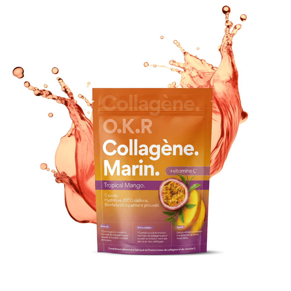 Tropical Mango. (Sachet Collagène Marin / Snack)