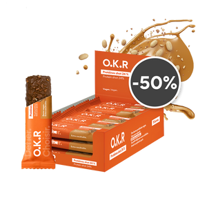 Extra cacahuète. (PAV barre-vegan Protéines shot cacahuète / Snack)