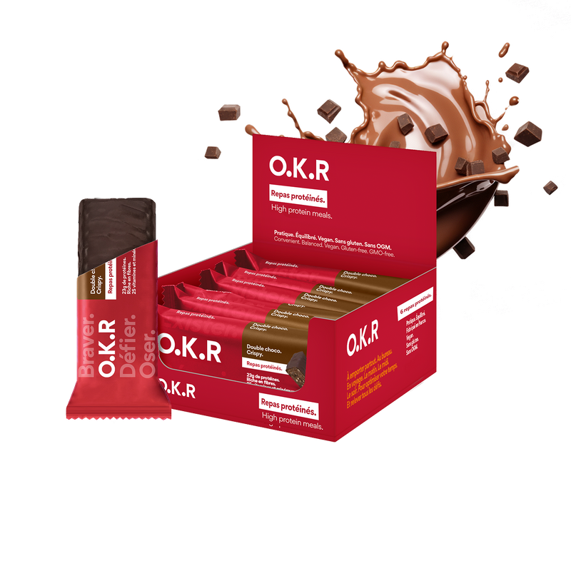 Double choco. Crispy. 