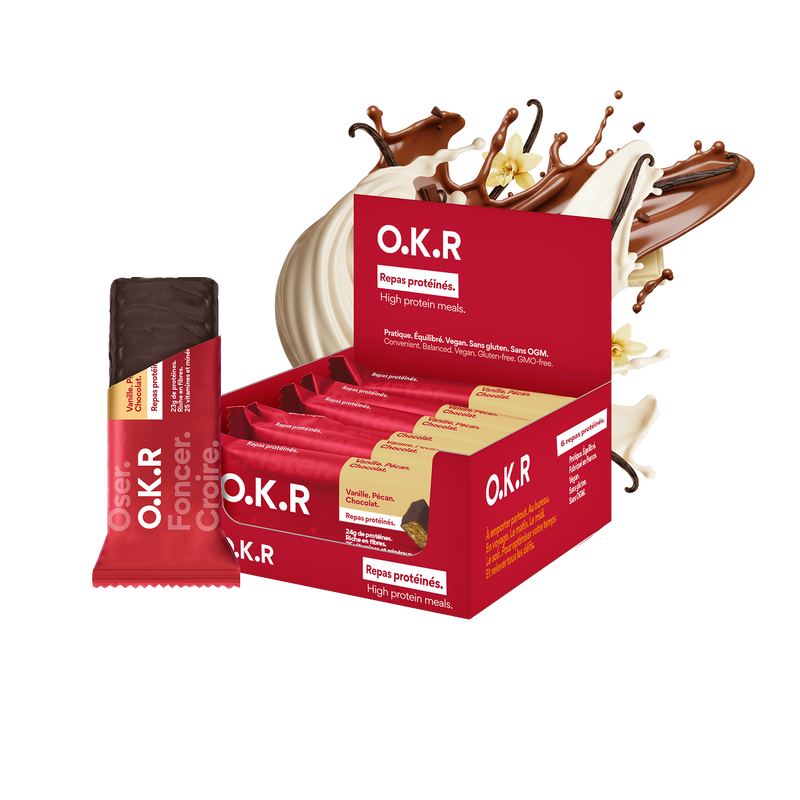 Vanille. Pécan. Chocolat. 