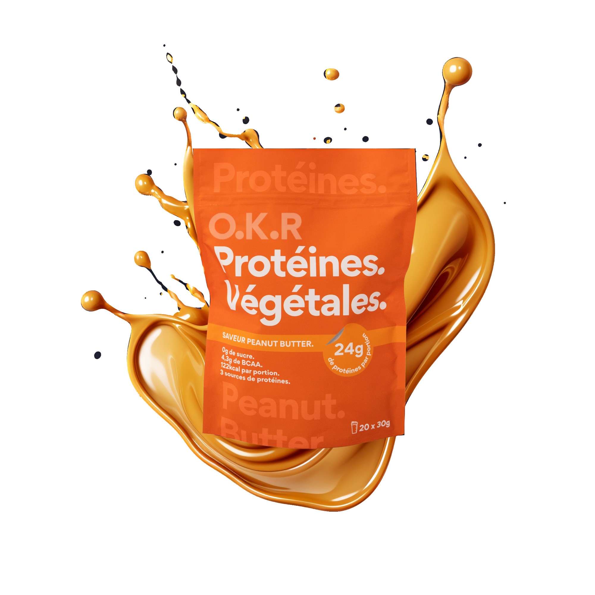 Peanut Butter. (Sachet protéine en poudre / snack)