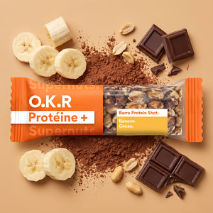Banane Cacao. (PAV de barres keto / Snack)