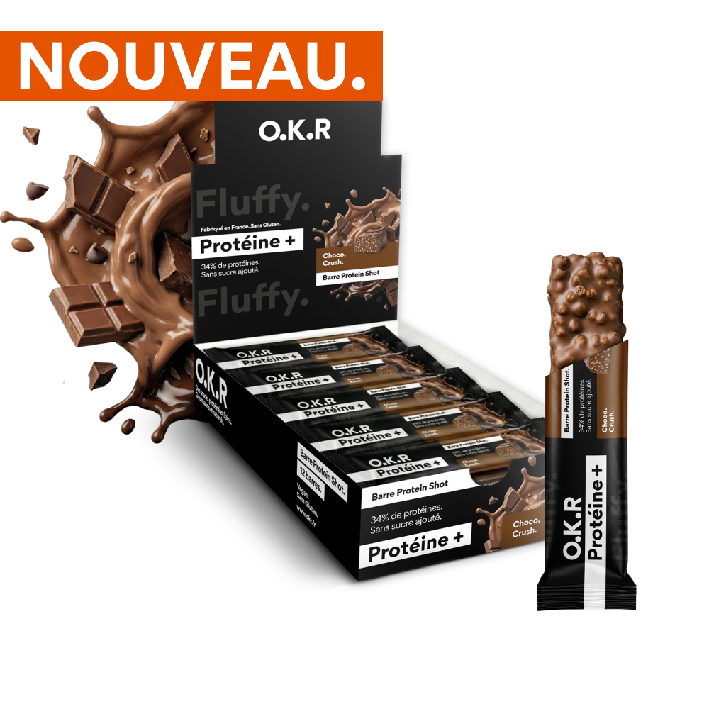 Fluffy. Choco Crush. (PAV barre Protéines shot / Snack)