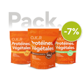 Pack of 3 sachets. Vegetable protein.
