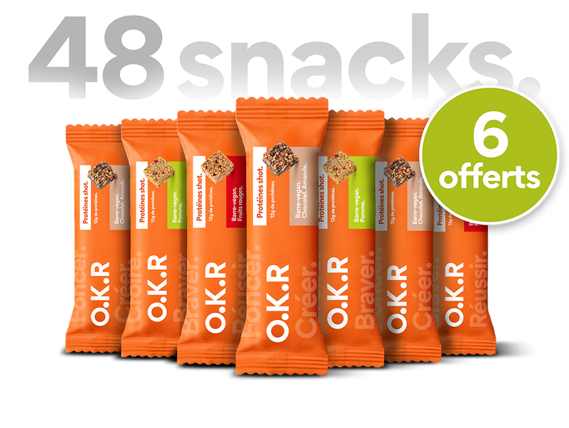 Large format 48 protein snacks. Cereals.