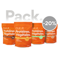 Pack of 4 sachets. Vegetable protein.
