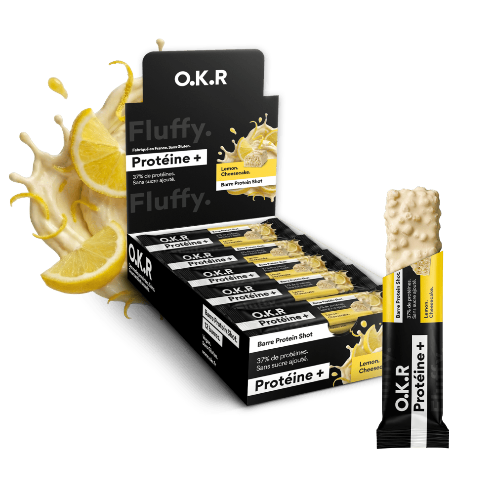Fluffy. Lemon Cheesecake. (Protein Bar / Snack)