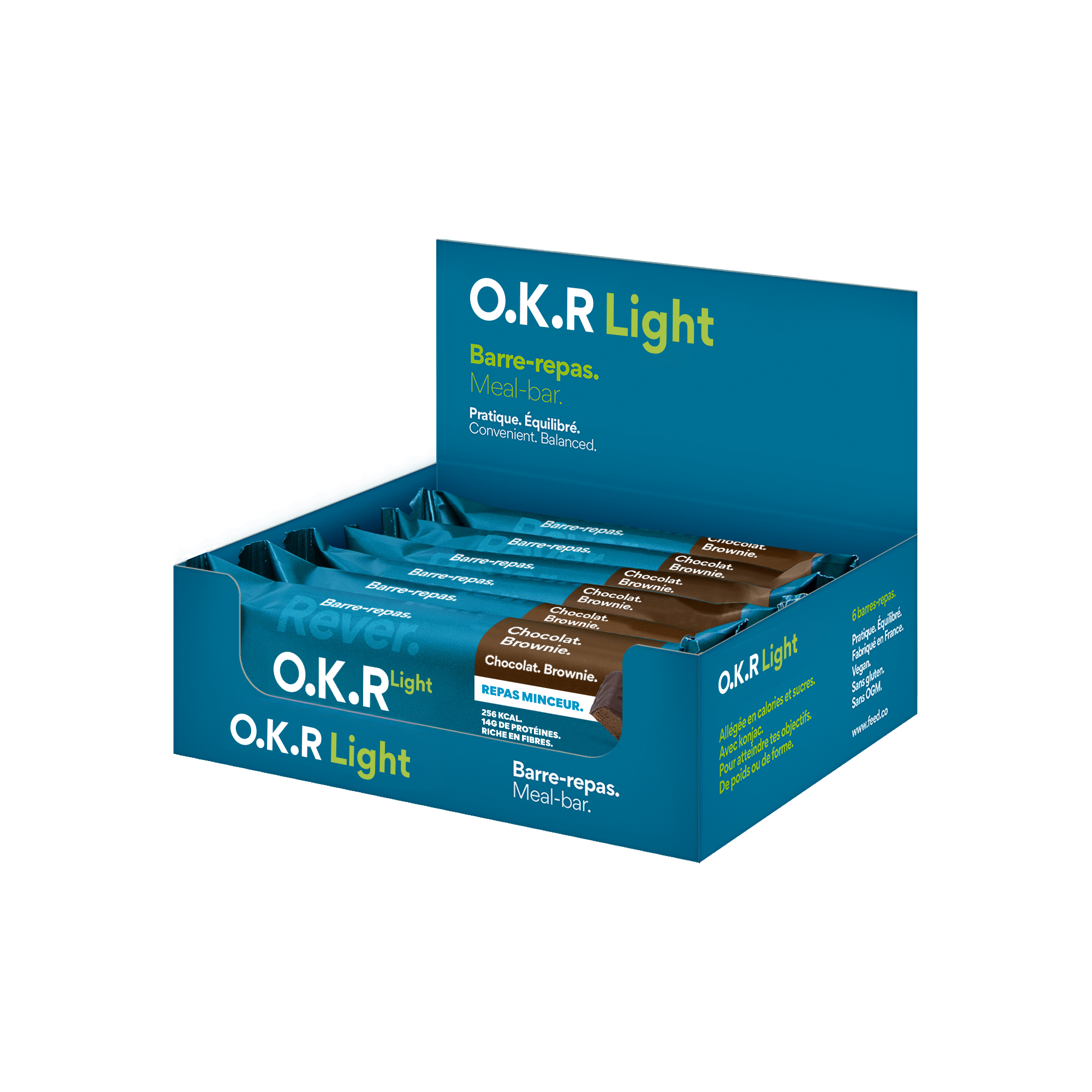 Chocolate. Brownies. (PAV of meal bars / Light) 