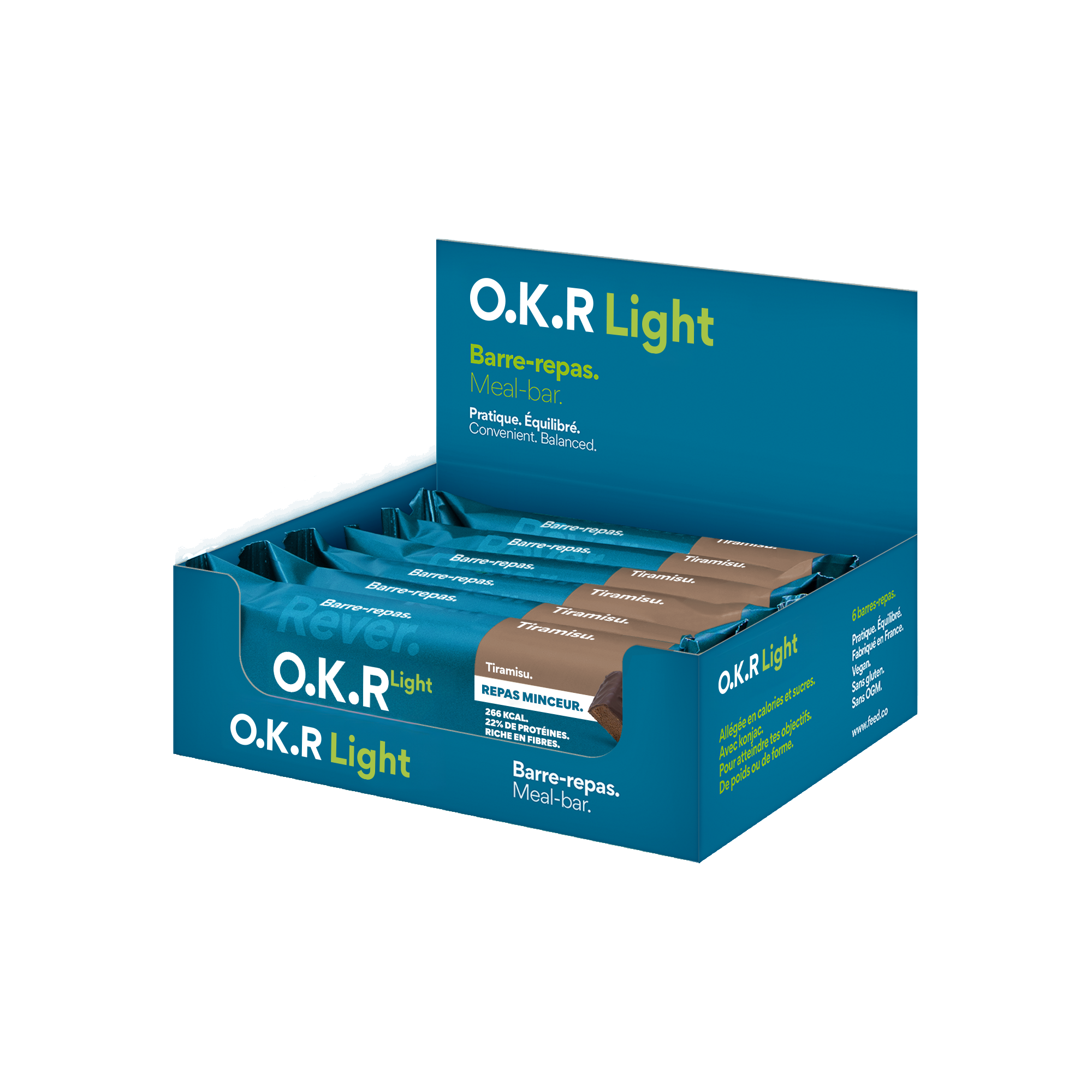 Tiramisu. (PAV of meal bars / Light)