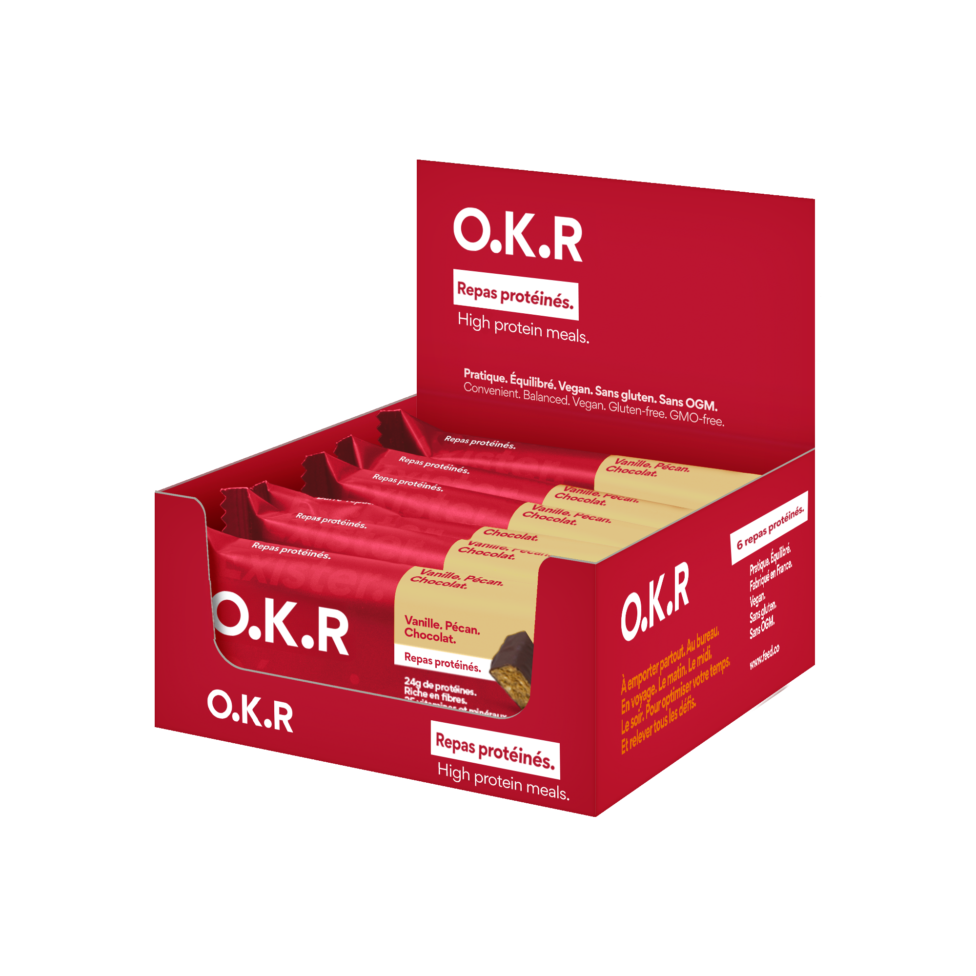 Vanille. Pécan. Chocolat. (PAV de Barre-repas / Original)