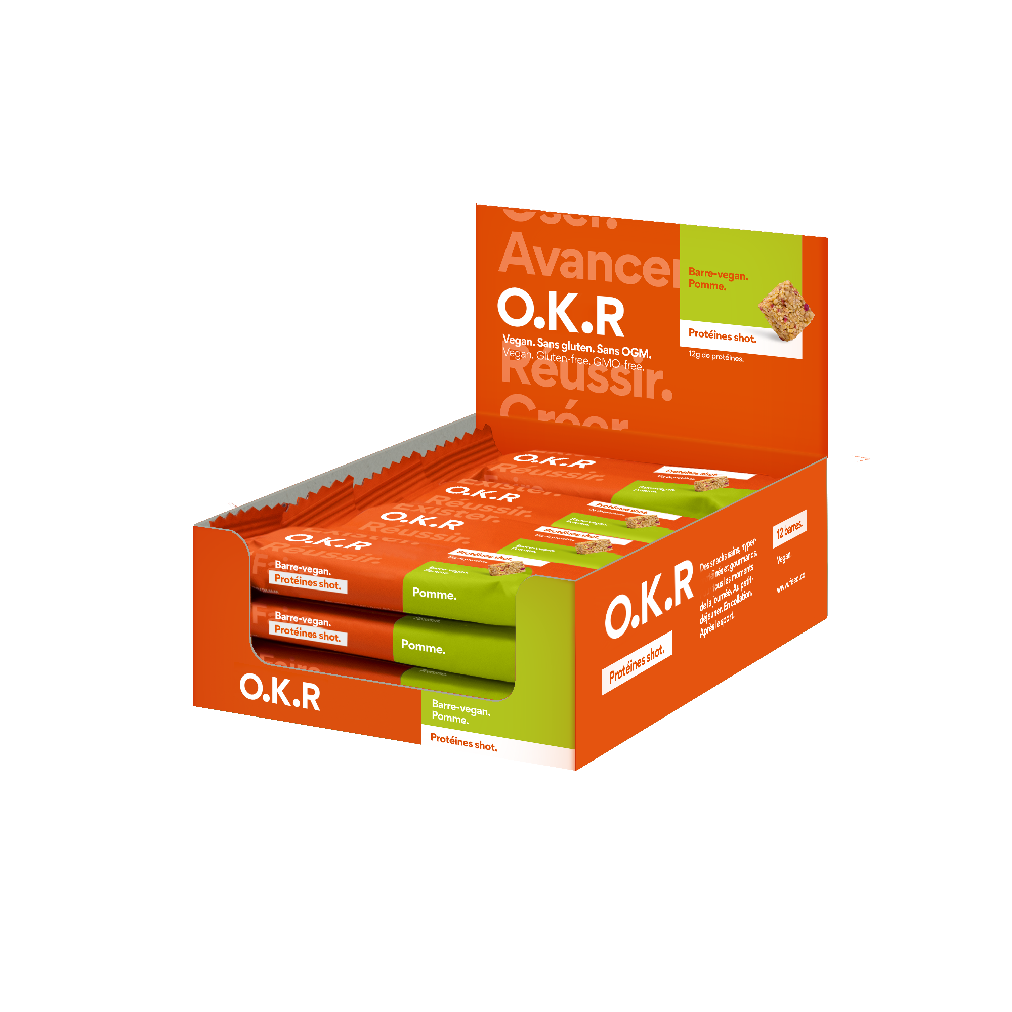 Pomme. (PAV de barres céréales Pomme / Snack)