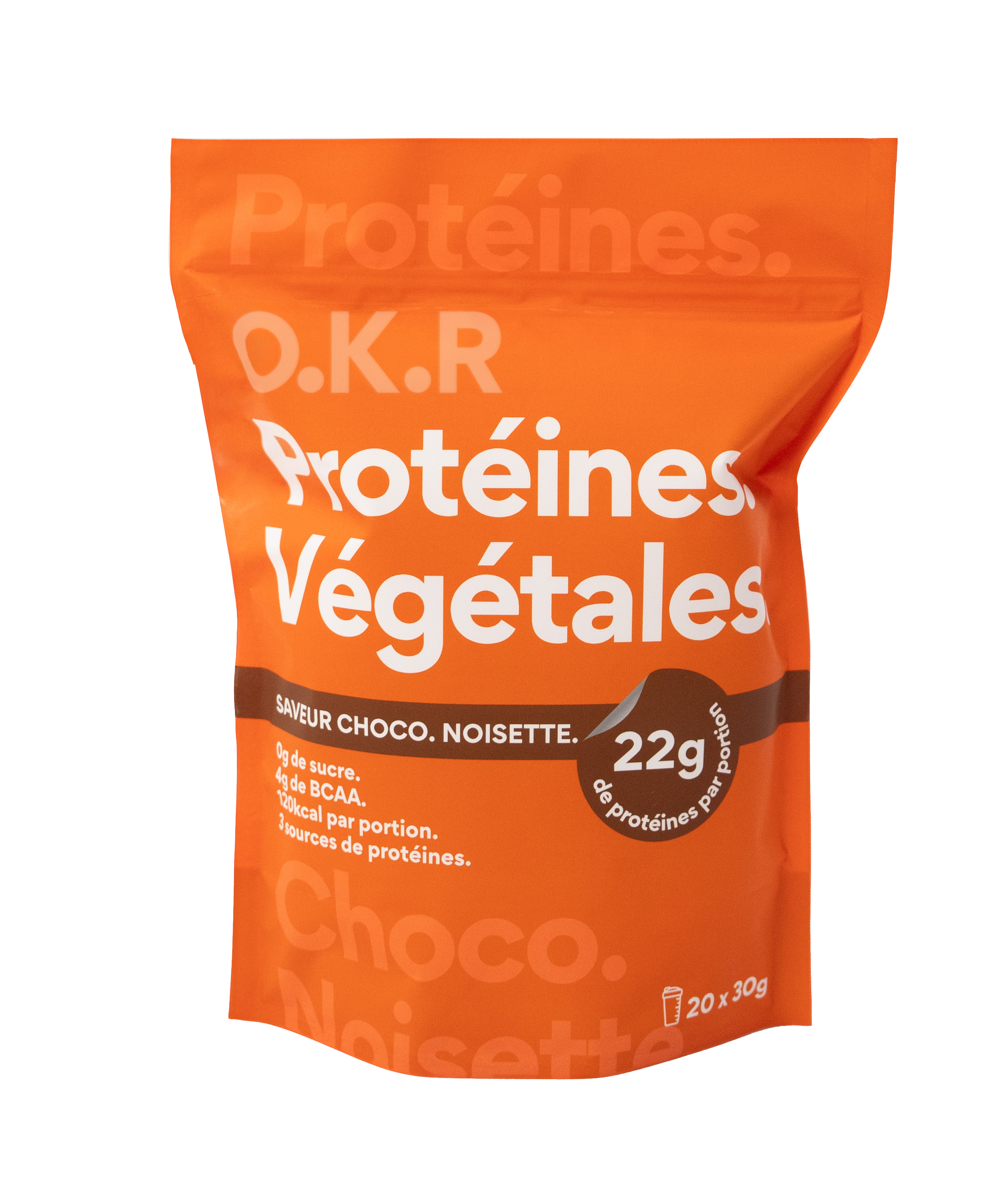 Choco. Noisette. (Sachet protéine en poudre / snack)