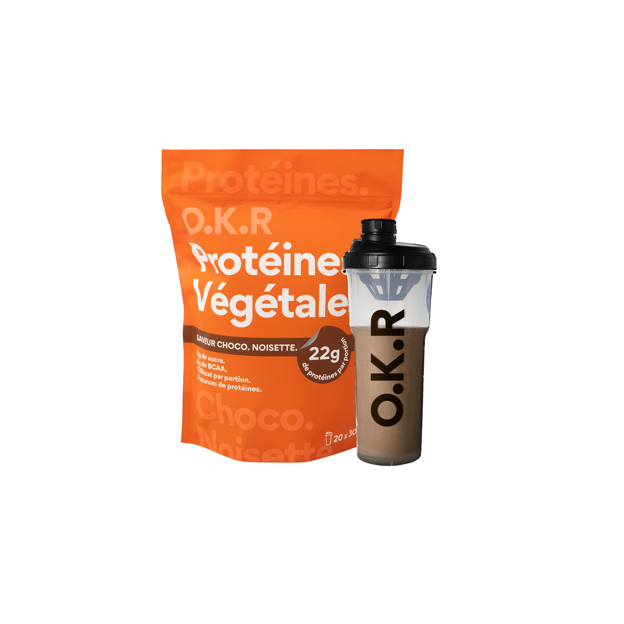 Choco. Noisette. (Sachet protéine en poudre / snack)
